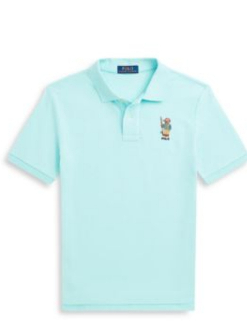Polo Ralph Lauren Embroidered Fisherman Bear Polo Medium 10/12